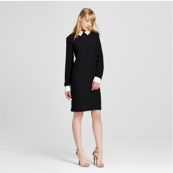 Victoria Beckham for Target Black Collared Dress. - Picture 1 of 8